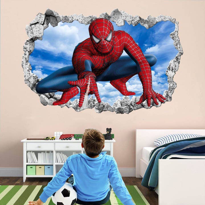 Marvel Spider Man Superhero Wall Art Decal Mural Poster for wholesale by Wonderwallsboutique