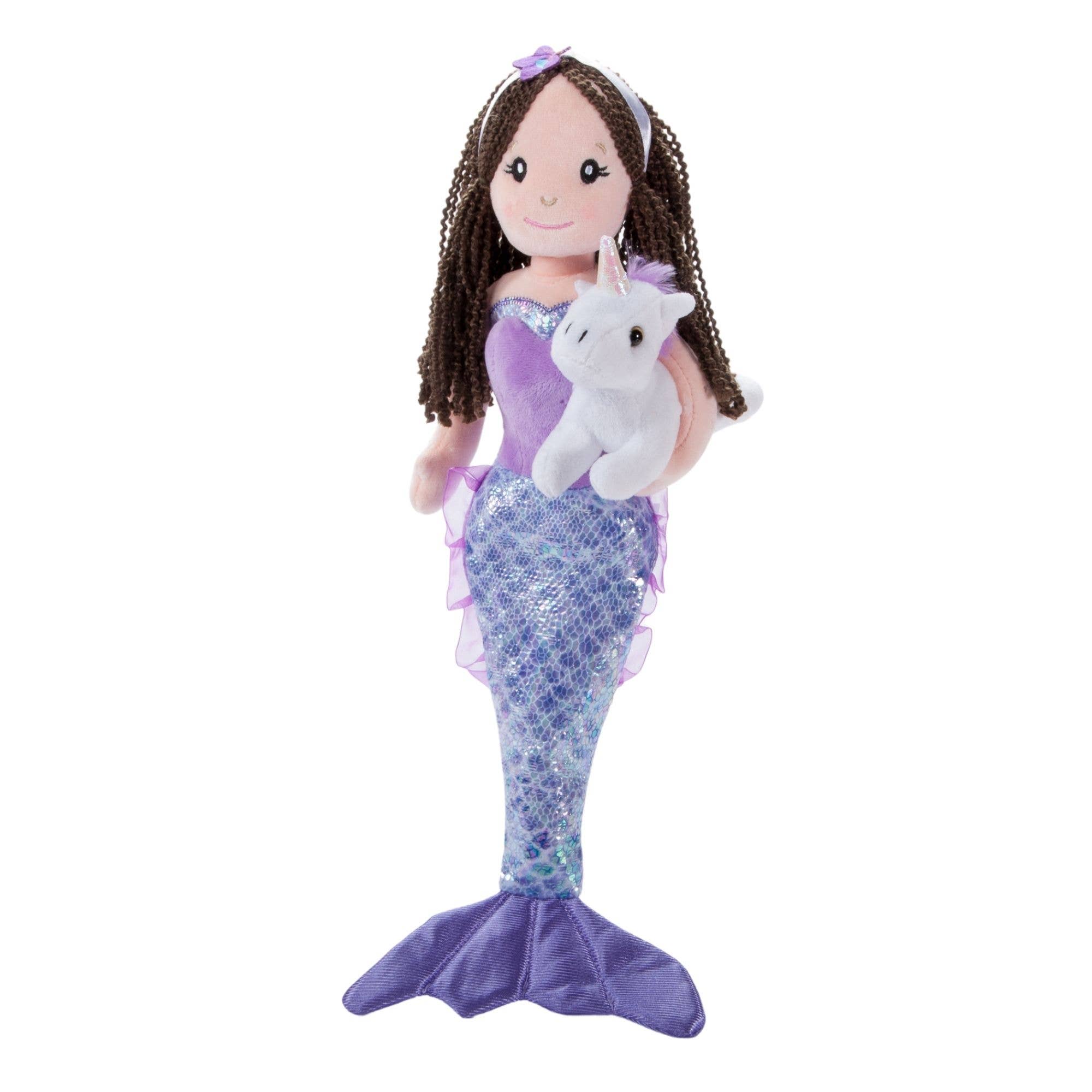 The Petting Zoo - Wholesale Doll - Kids - 17" (45cm) Mermaid Assorted w/ Unicorn Mythical/Fantasy 6