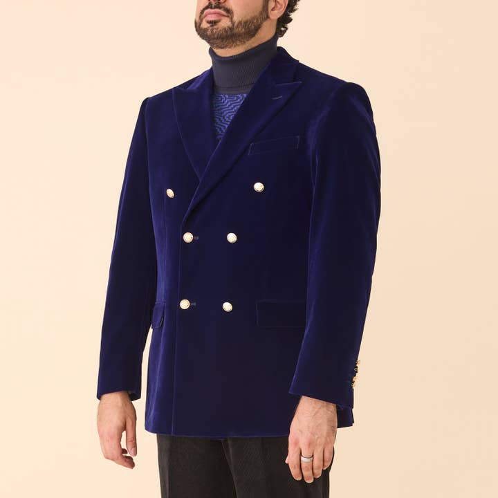 DB Velvet Blazer for wholesale by Inserch