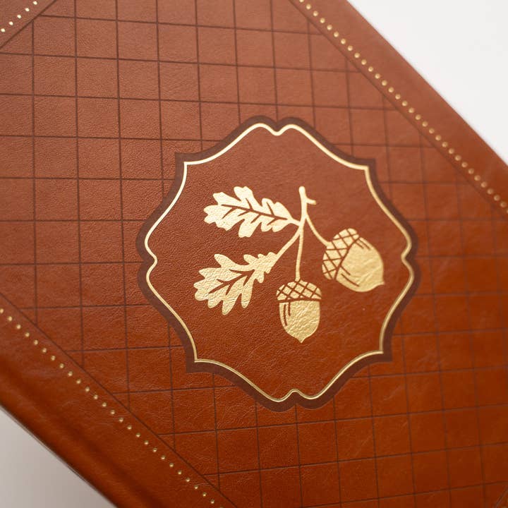 Archer and Olive - Wholesale Notebook - B5 Acorns Dot Grid Notebook2