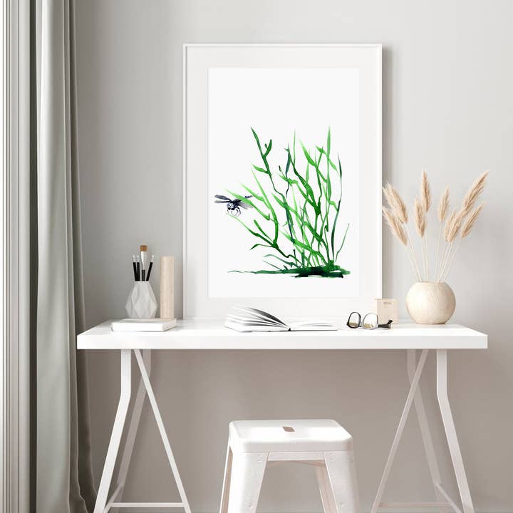 Dragonfly - Art Print for wholesale by Brazen Design Studio