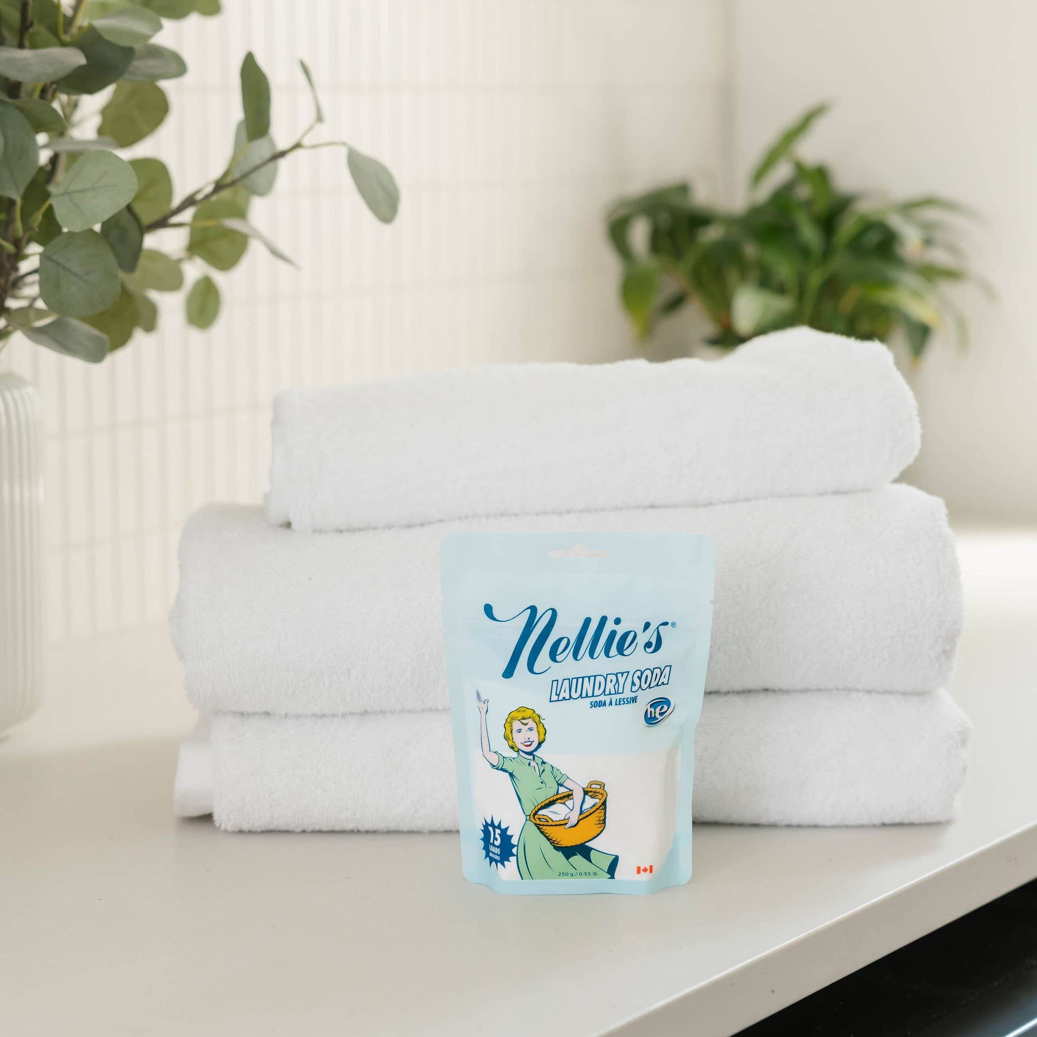 Nellie's Clean - Vente Lessives en poudre/dosettes - Soda à lessive - Détergent en poudre - Pochette d'essai 15 lavages2