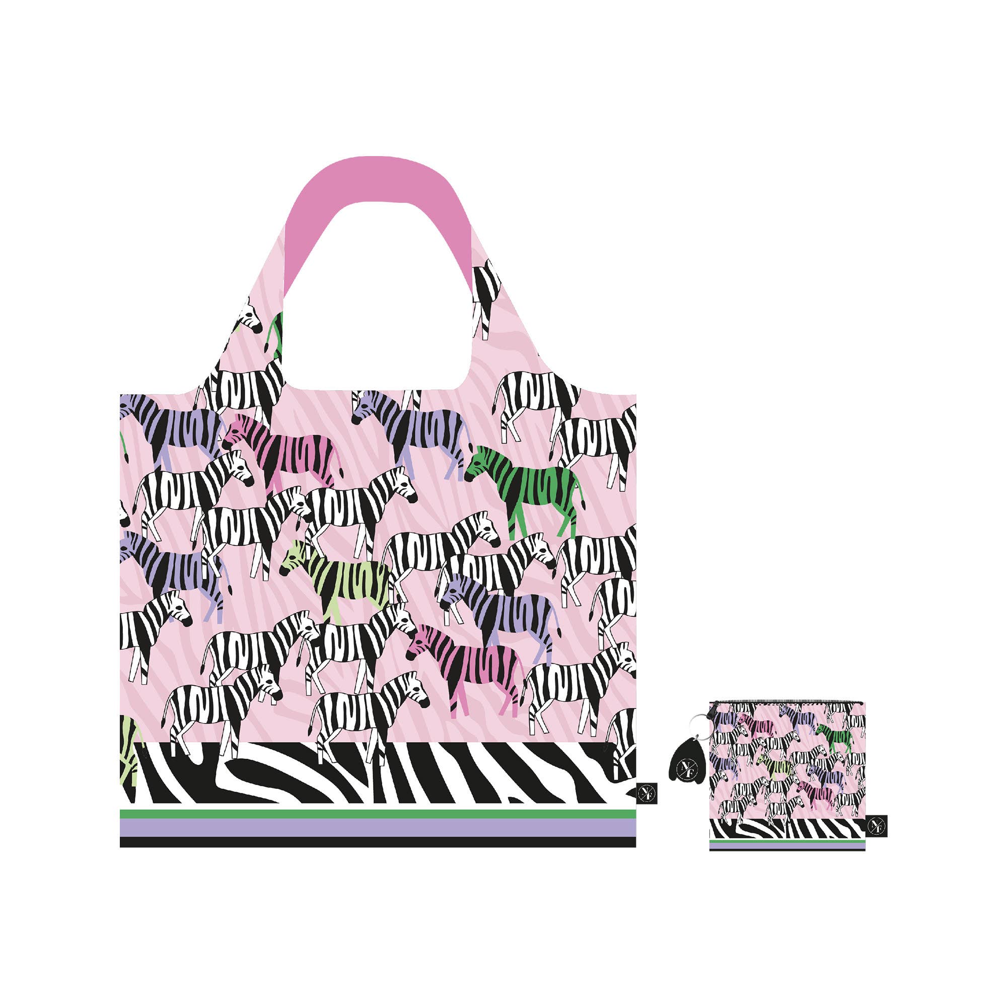 NF Nitzsche Fashion – Großhandel Lebensmittel-/Einkaufstasche – 20er & 50er Sets: Modische, Einkaufstasche zum Falten