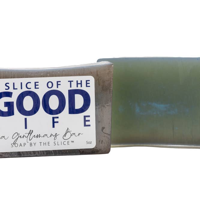 Rebanada de jabón en barra A Gentleman's de 5 oz para venta al por mayor de Soap By The Slice