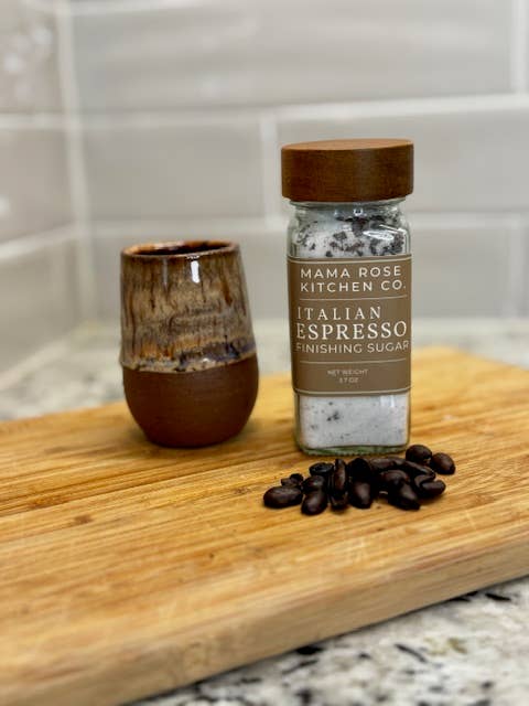 Mama Rose Kitchen Co - Wholesale Sugar/Sweetener - Italian Espresso Finishing Sugar2