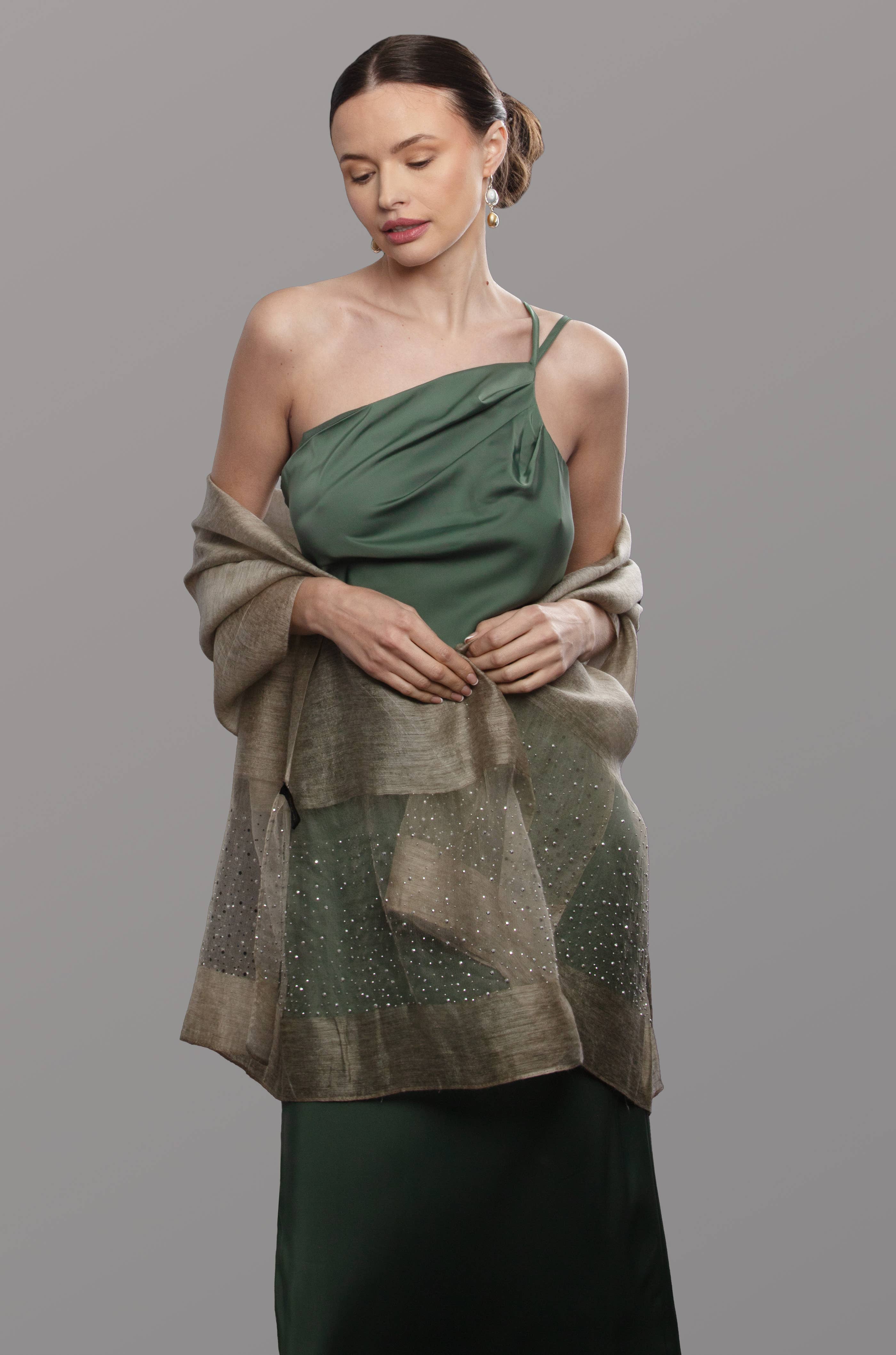 SAACHI - Vendita all'ingrosso Sciarpa - Donna - Sciarpa Star Gazer in misto lana14