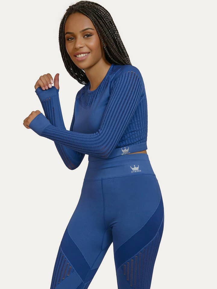 Anaissa - Wholesale Athletic Top - Women's - Seamless 3D sports top, Alisha16