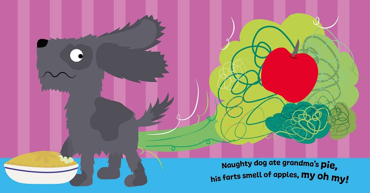 Buddy and Barney LLC - Wholesale Baby & Toddler Book (0-2) - Fart Book My Family - Scratch and Sniff with Real Smells1