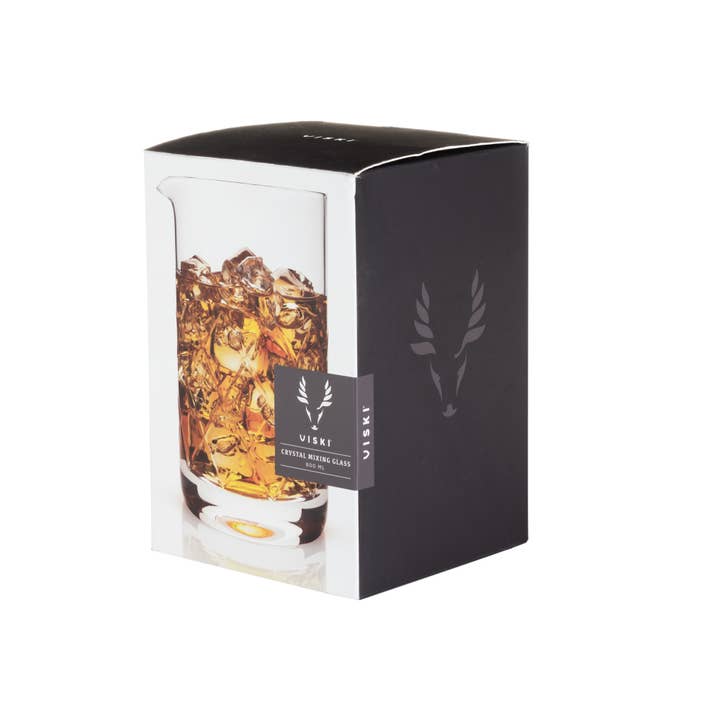 Viski - Wholesale Cocktail Shaker - Viski Professional Extra Large Crystal Cocktail Mixing Glass