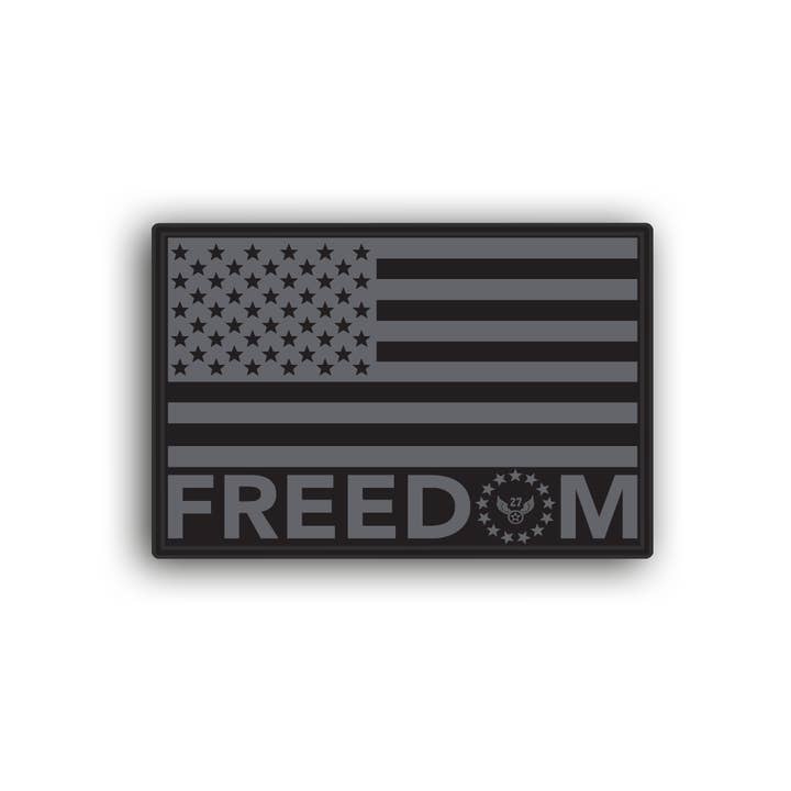 Freedom Flag Patch RWB for wholesale by Bunker 27