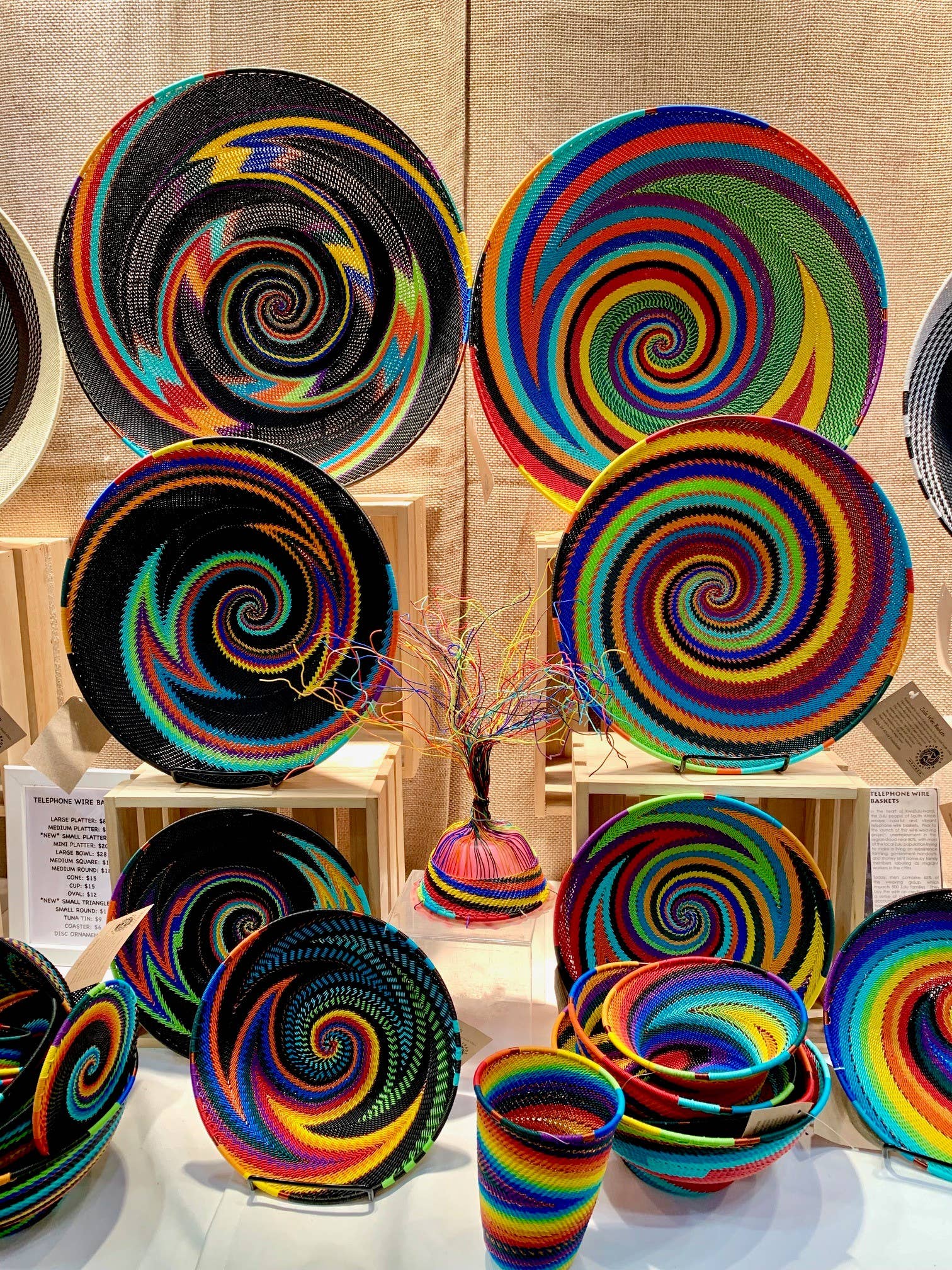 Bridge for Africa - Wholesale Decorative Plate/Dish/Bowl - TW Collection - African Spirit18