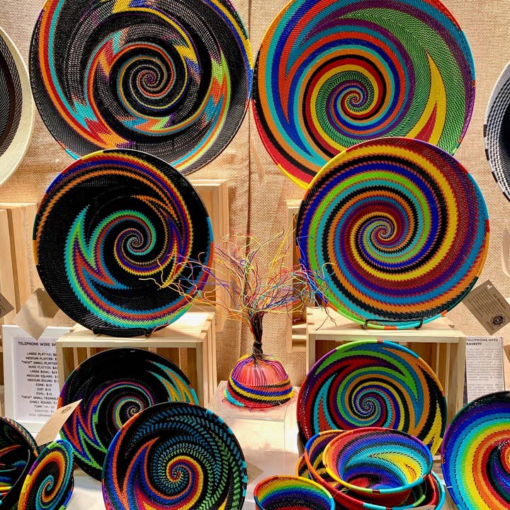 Bridge for Africa - Wholesale Decorative Plate/Dish/Bowl - TW Collection - African Spirit18