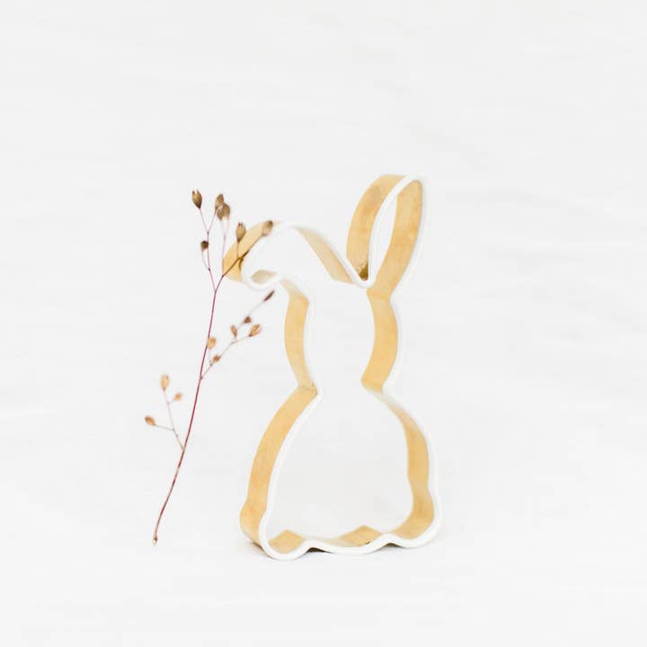 Bake Affair GmbH – Formas de biscoitos por atacado – Bake Affair - Cortador de bolachas de coelho com borda de silicone2