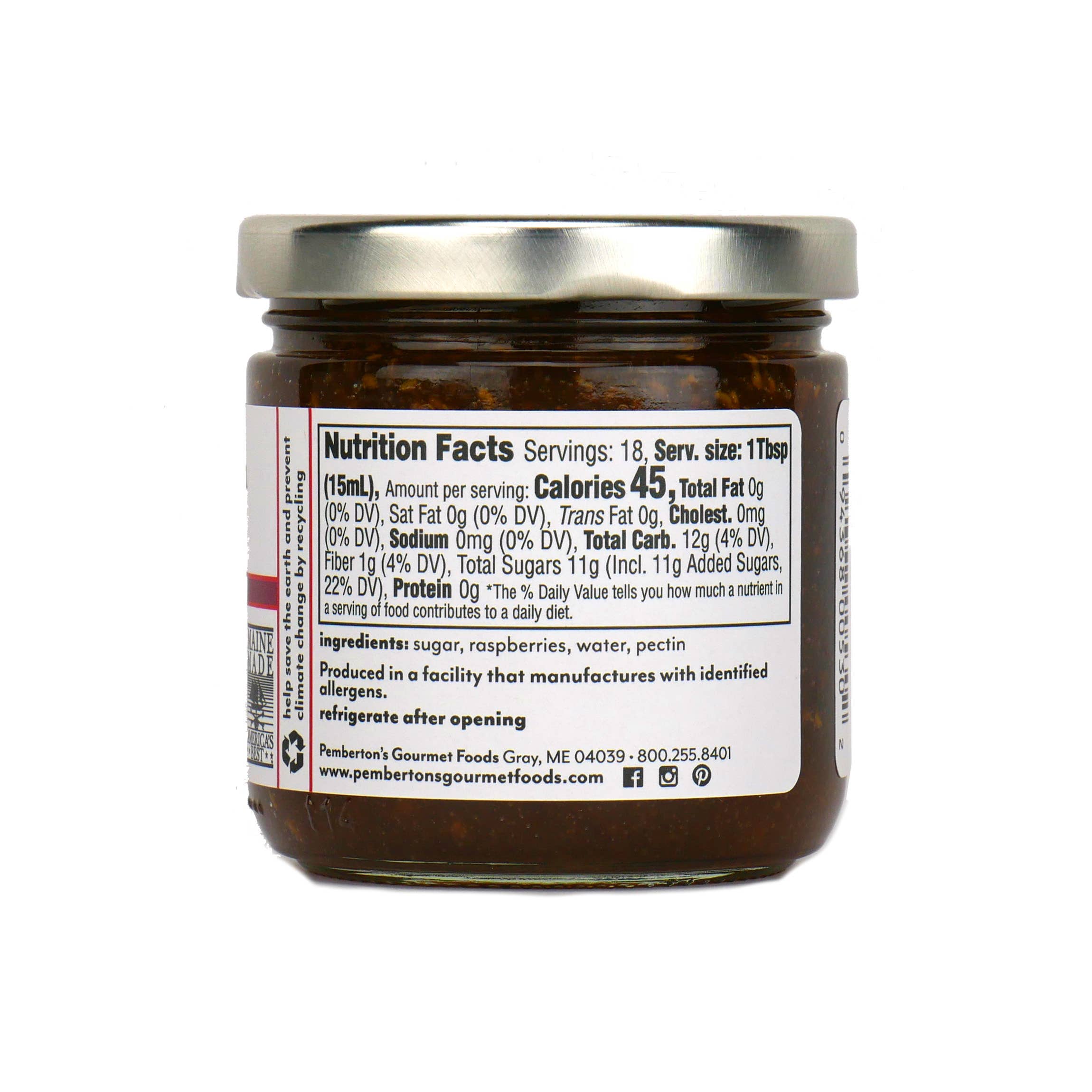 Pemberton's Gourmet Foods - Wholesale Jam/Jelly - Pemberton's Red Raspberry Jam3