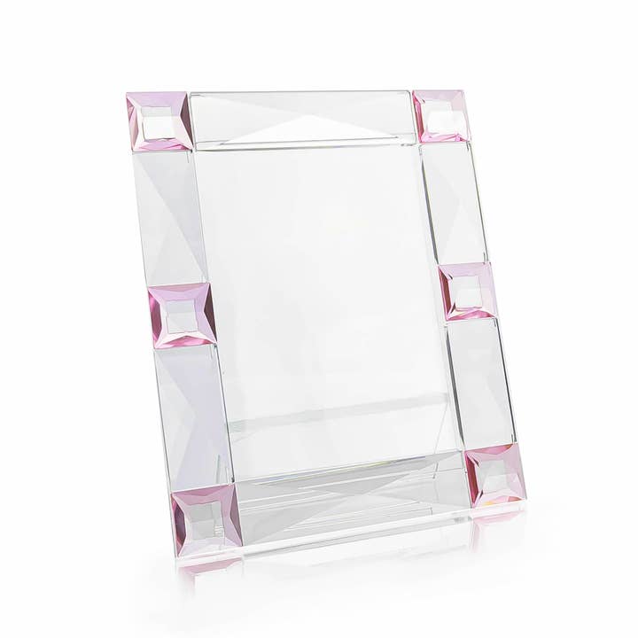 Lainy Home - Wholesale Picture Frame - Pink Crystal Picture frame 5X7