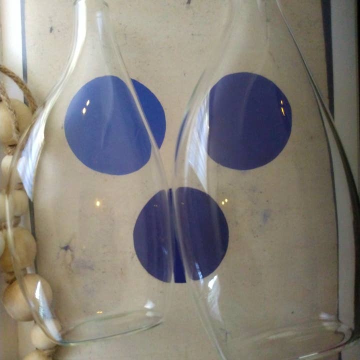 Jarrones de cristal para venta al por mayor de Pièce