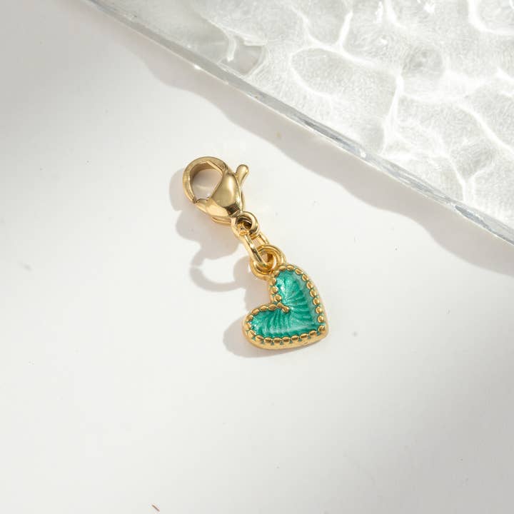 COSMOS – wholesale Individual charm/pendant – Set of 11 assorted stainless steel charm pendants9