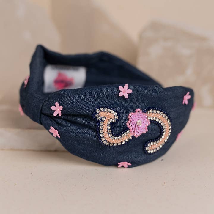 Betty Cooper Iniziale Broderad Pannband - S för wholesale av Elaa