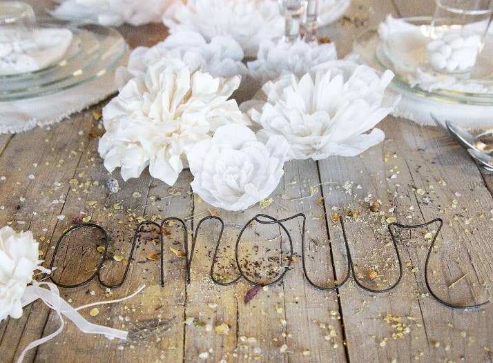 Fiorirà un giardino – wholesale Artificial flowers – White Recycled Handmade Paper Flower D18 Cm1