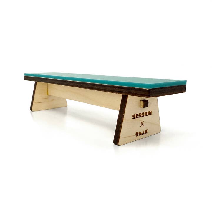 The Bench - Wooden Fingerboard Obstacle with Acrylic Surface for wholesale by Teak Tuning Pro Fingerboards