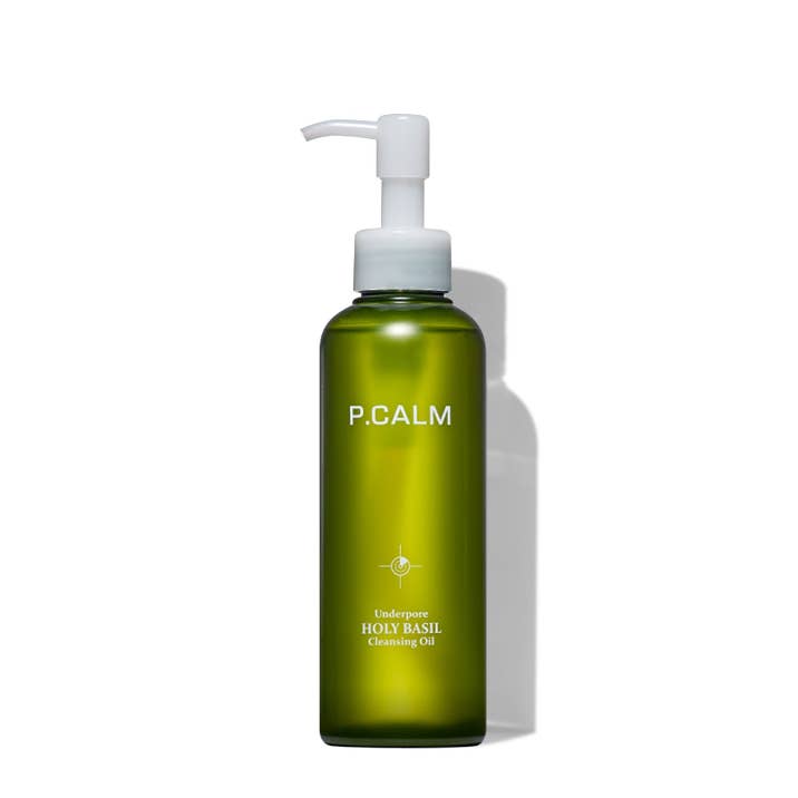 P.Calm UnderPore Heilige Basilicum Reinigingsolie 190ml voor wholesale door K Motives Beauty