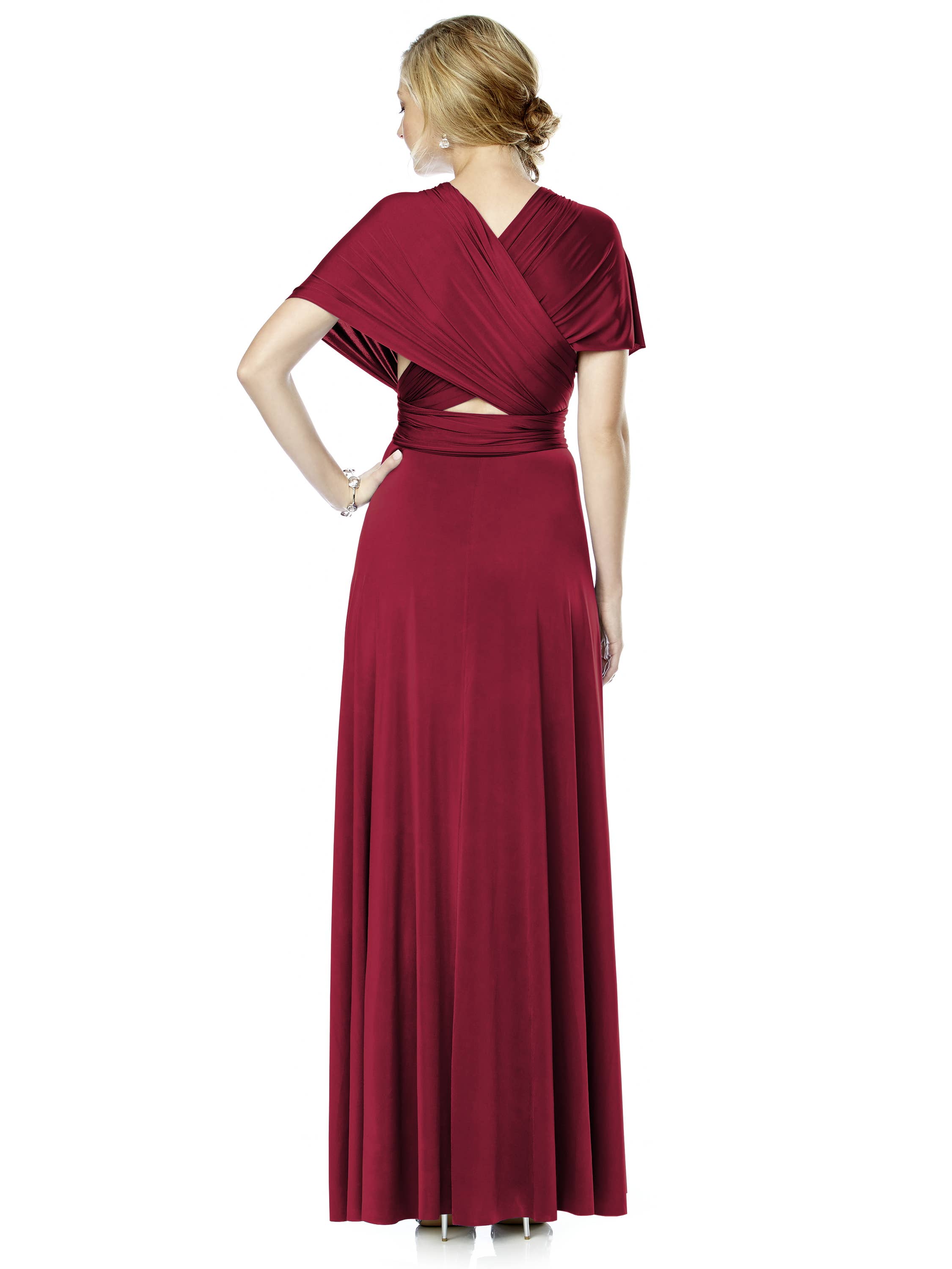 Dessy Group – Großhandel Kleid – Damen – Twist Wickelkleid: Lang66