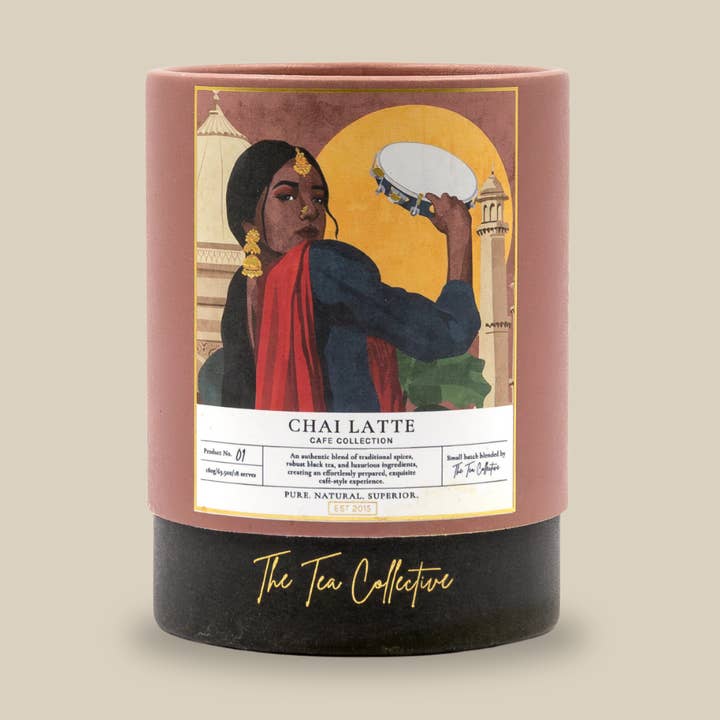 The Tea Collective - Wholesale Beverage Mix - Chai Latte Powder - Boutique Cylinder0