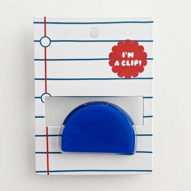 Clip de Jornal | Clip Acrílico: Arco Azul por atacado de The Paper + Craft Pantry