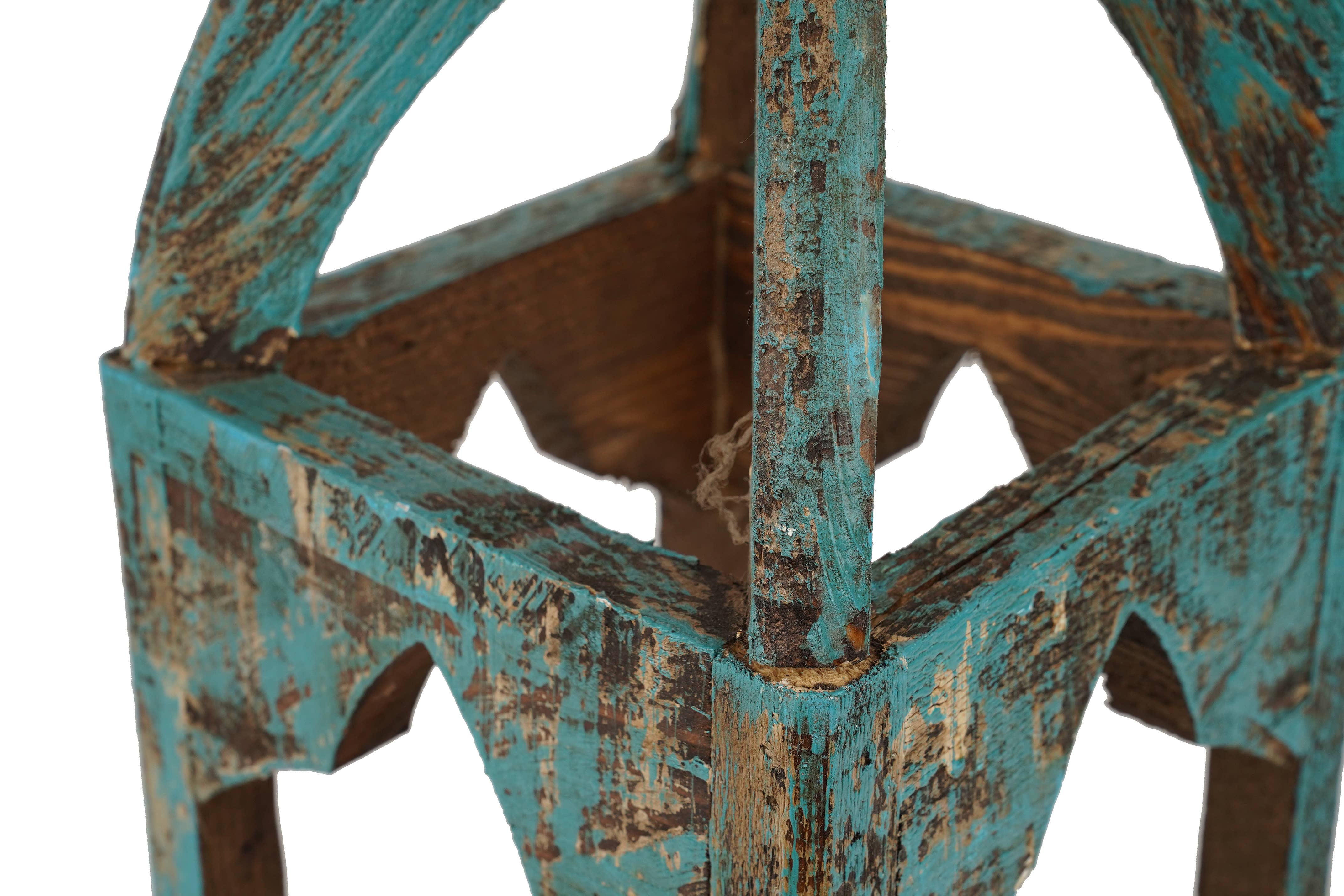 My Amigos Imports - Wholesale Lantern - Mesa Trails Wood and  Iron Lantern-8x8x22 inches-5 Colors1