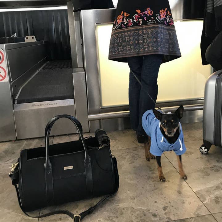 MERÏKH bags & accessories ©™ - Wholesale Pet Carrier - Cat/Dog - Airline approved Pet Carrier L - Black15