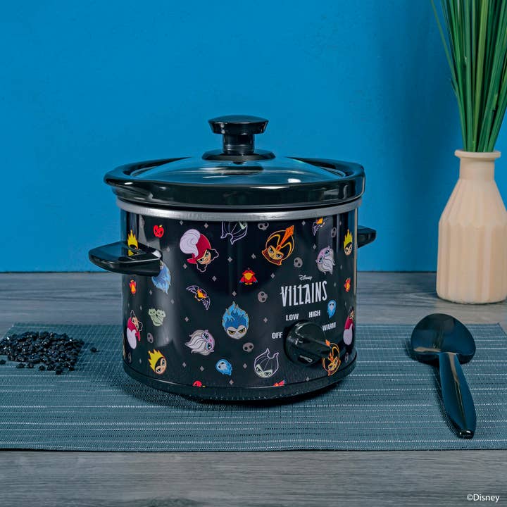Uncanny Brands - Vente Appareils électroménagers - Mijoteuse Disney Villains de 2 pintes d'Uncanny Brands
