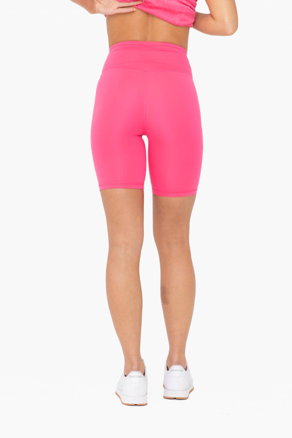 Mono B - Wholesale Athletic Shorts - Women's - Venice Crossover Waist Biker Shorts34