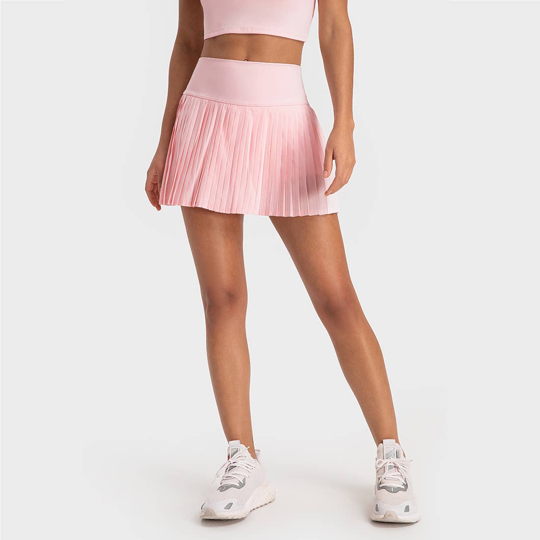 Sodalemon - Wholesale Athletic Skirt - Women's - Cool Feeling Tennis Skirt Double Layer Pocket Sport Skirt16