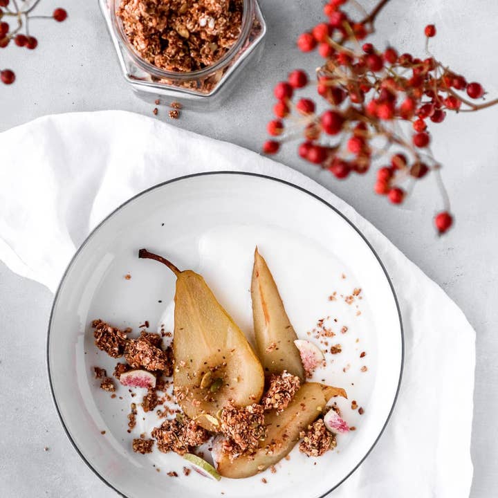 Naturally Granola - Wholesale Breakfast Cereal - Floral Fig Granola 1kg Bag | Nutfree3