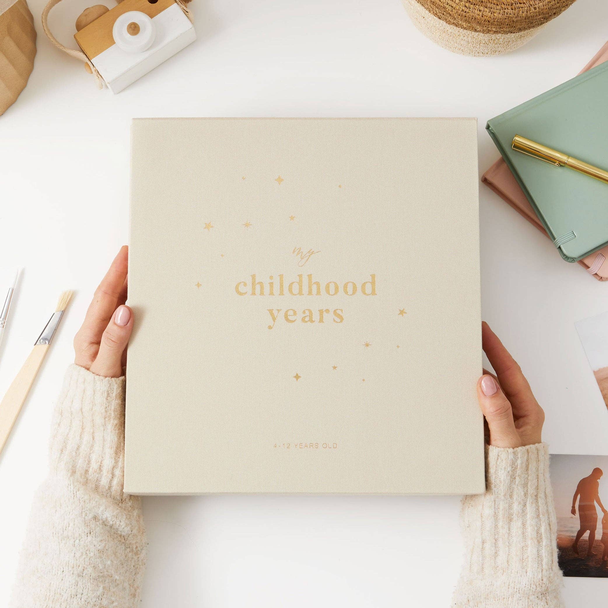 Blush And Gold - Venta al por mayor Álbumes de fotos - Niños y bebés - Mis años de infancia (4 a 12 años) - Álbum de fotos