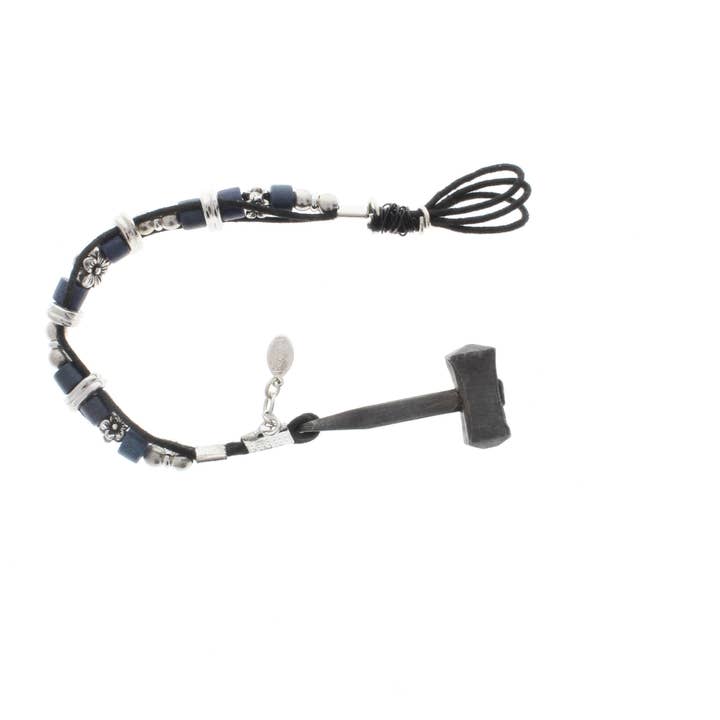 Viking Hammer Charm bracelet Necklace for wholesale by HHH Designs