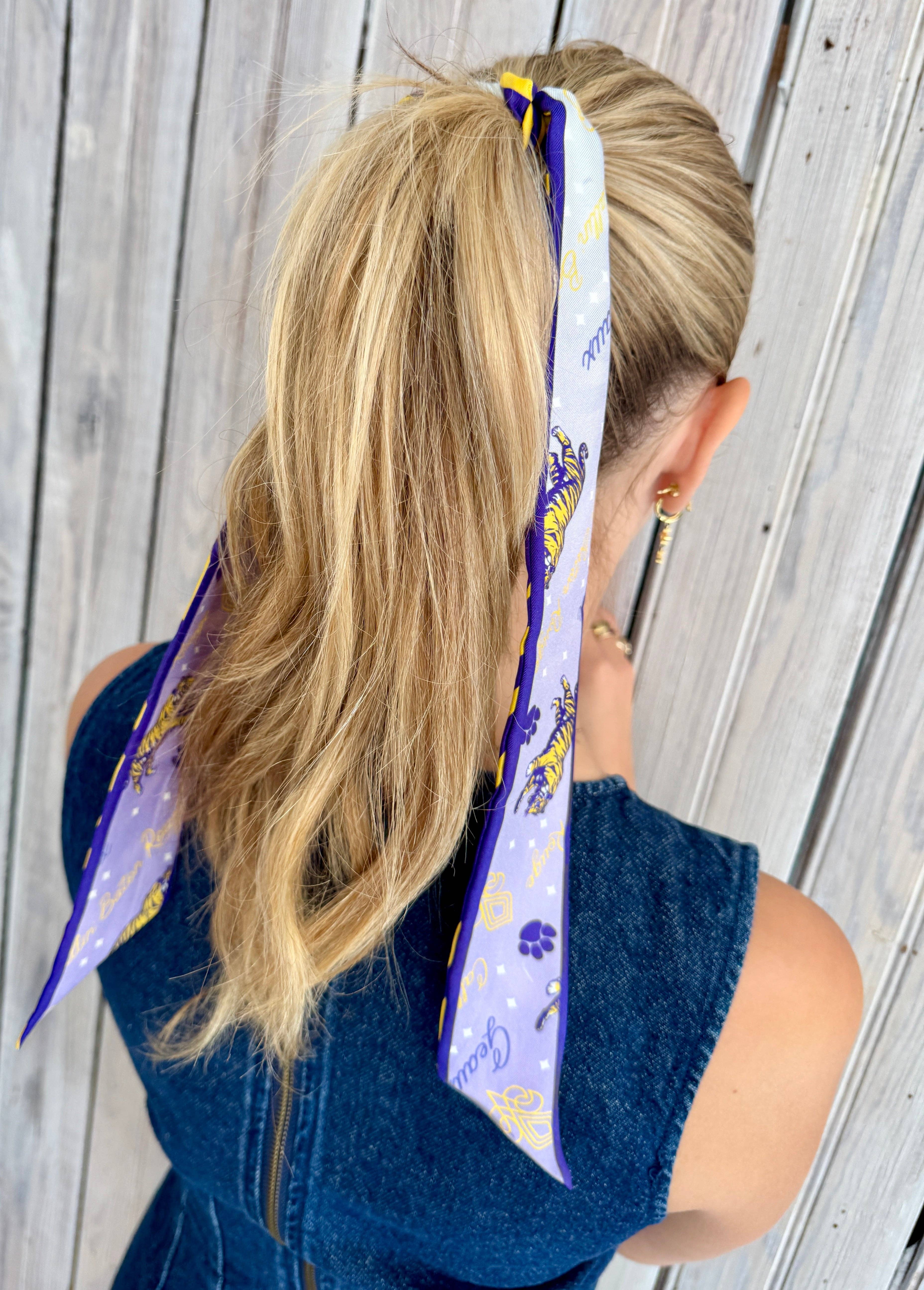 Nola Mercantile - Vente Écharpe – femme - Geaux Soie Twilly2