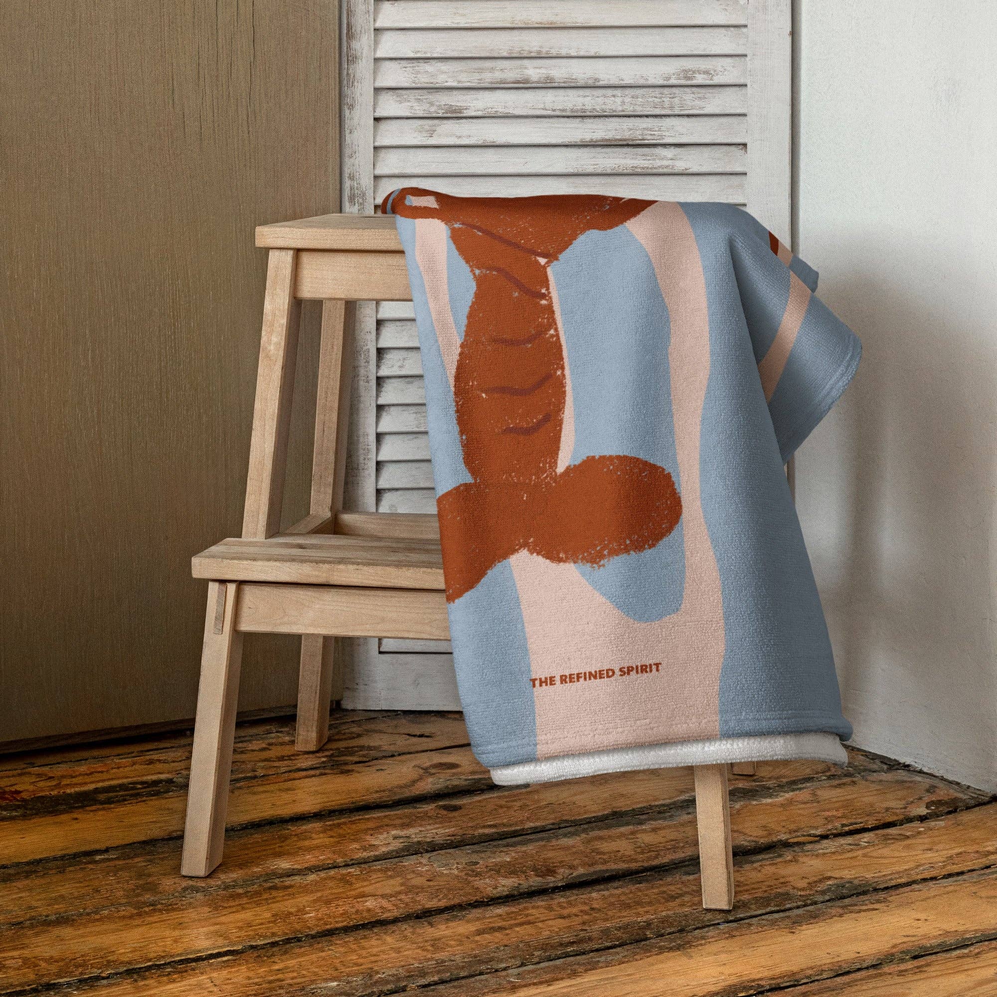 The Refined Spirit - Wholesale Beach Towel - Lobster - Towel2