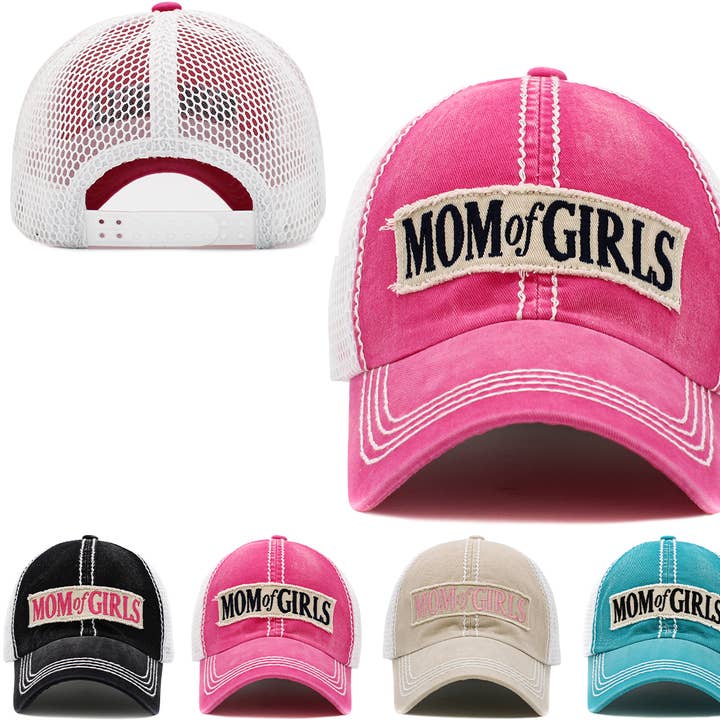 KBETHOS - Wholesale Trucker hat – Women’s - Mom Of Girls Vintage Ballcap12