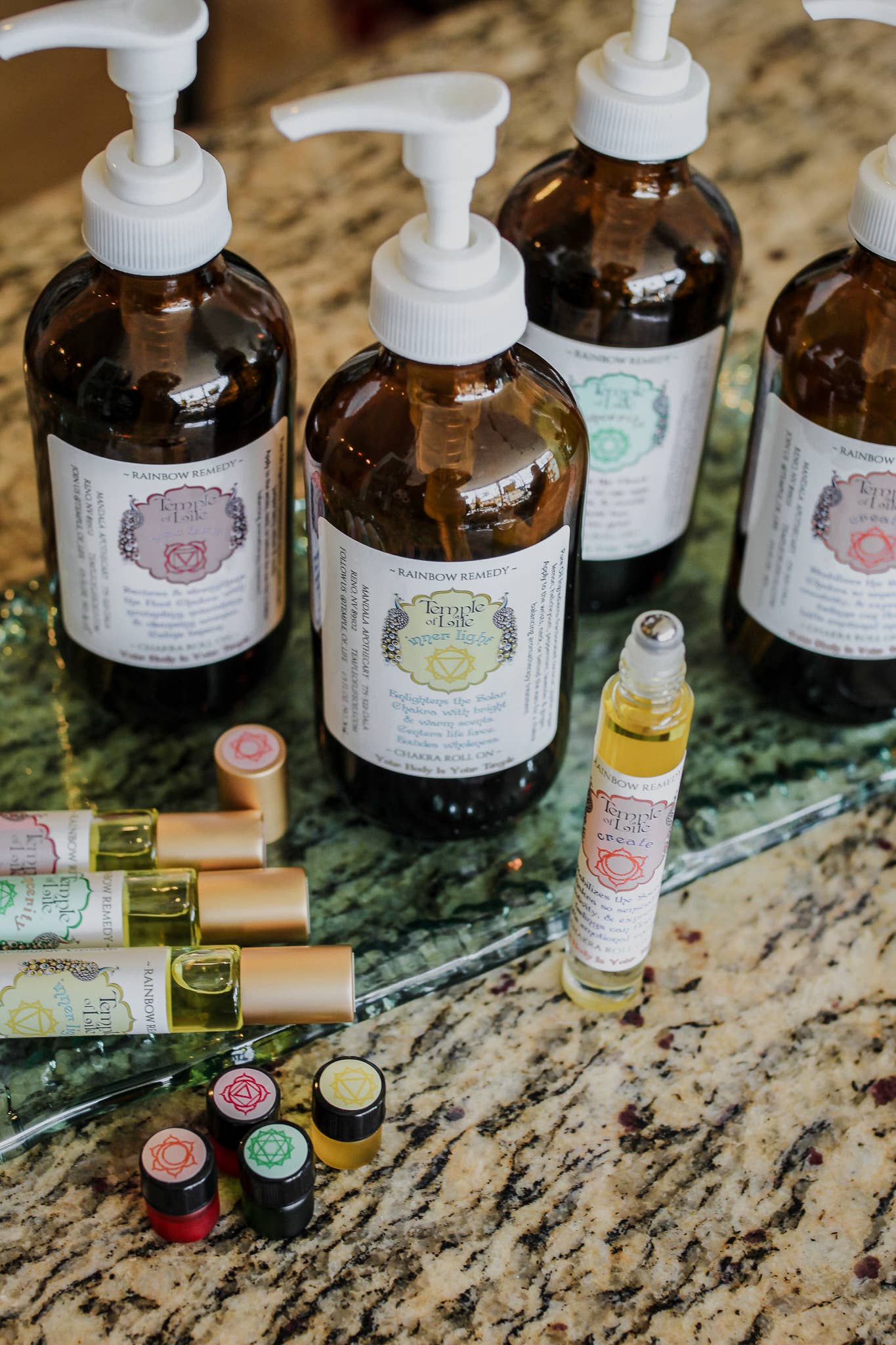 Temple of Life Oils & Perfumes - Wholesale Essential Oil Roll-On - Rainbow Remedy Roll On 5 - Unleash2