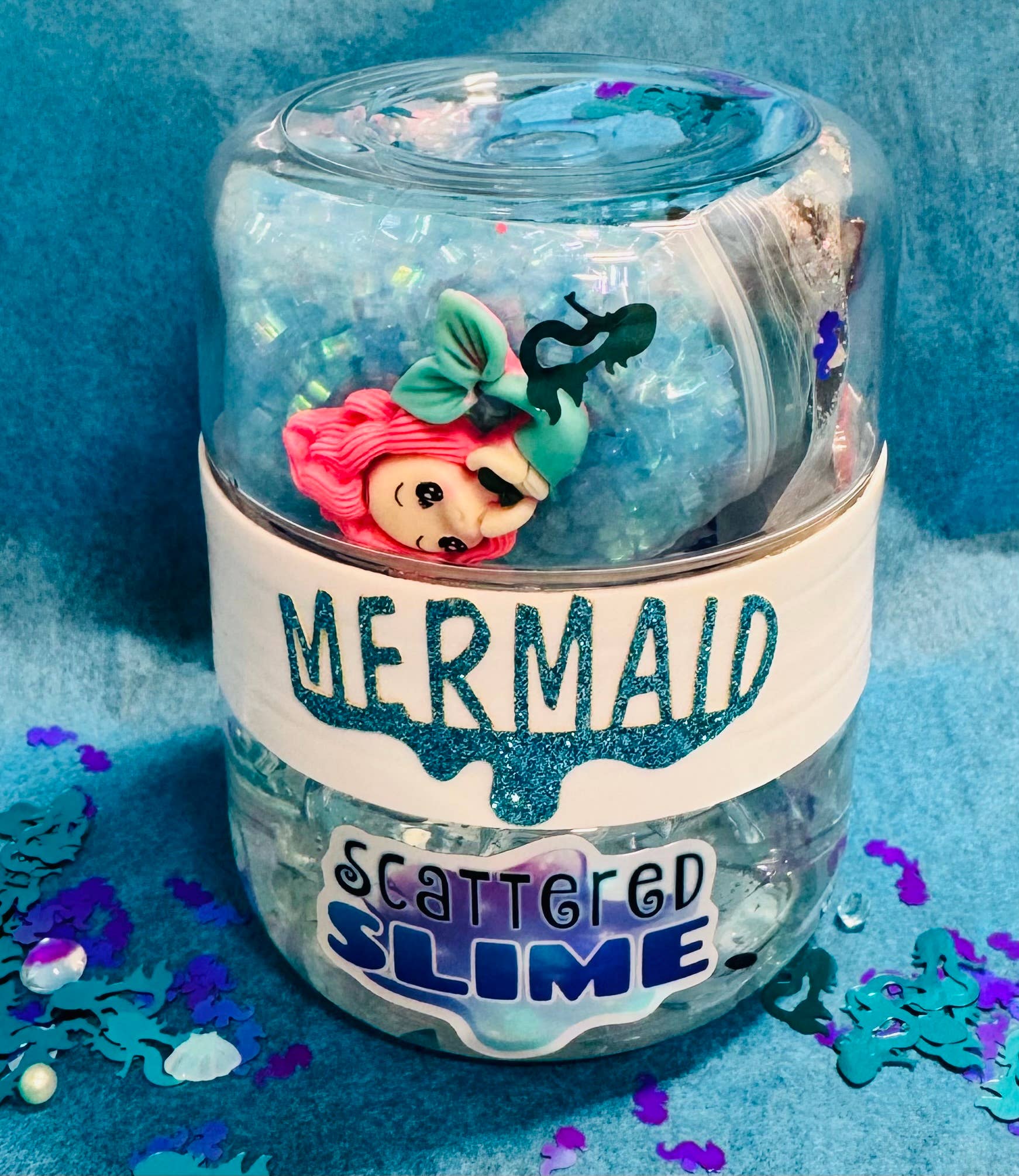 Scattered Slime - Wholesale Putty/slijm - Kinderen - Zeemeerminnen-slimemixpakket1