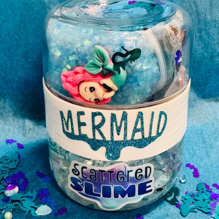 Scattered Slime - Wholesale Putty/slijm - Kinderen - Zeemeerminnen-slimemixpakket1