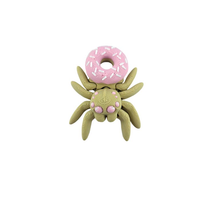 The Geek Galleria - Wholesale Fidget Toy - Kids - 10 Mini Spiders Articulated - 3D Printed Fantasy Creature - Cinderwing3d11