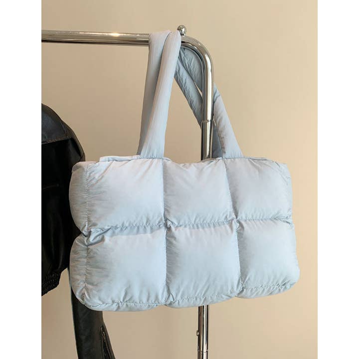 Sweetkama – Engroshandel Tote bag - Dame – Sweetkama dame skuldertaske i ensfarvet polstret skumdesign SKAB41343