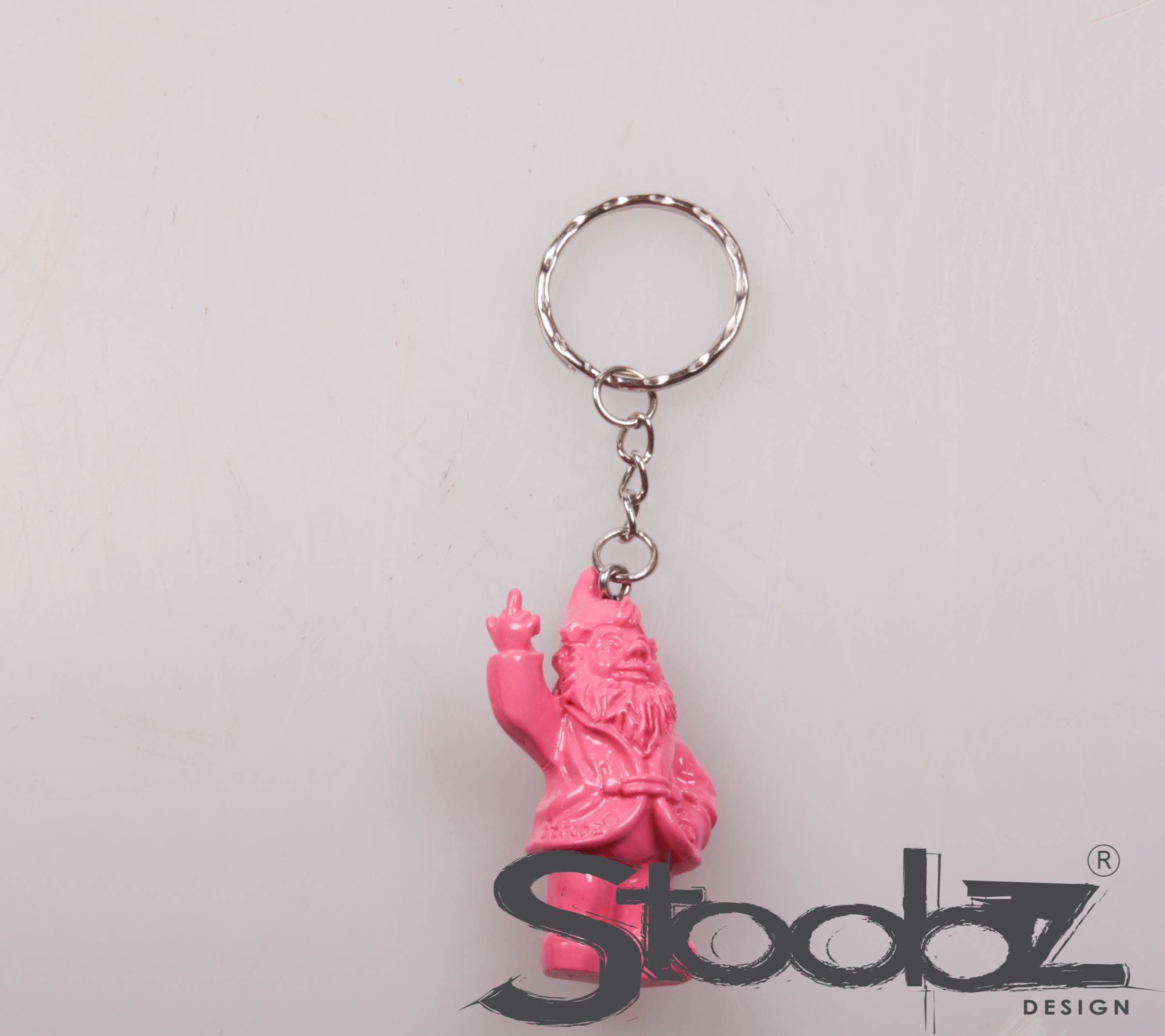 Imhof & Stevens BV – Großhandel Schlüsselanhänger – Unisex – STOOBZ GNOME MINI F*CK YOU SCHLÜSSELANHÄNGER 9 CM1