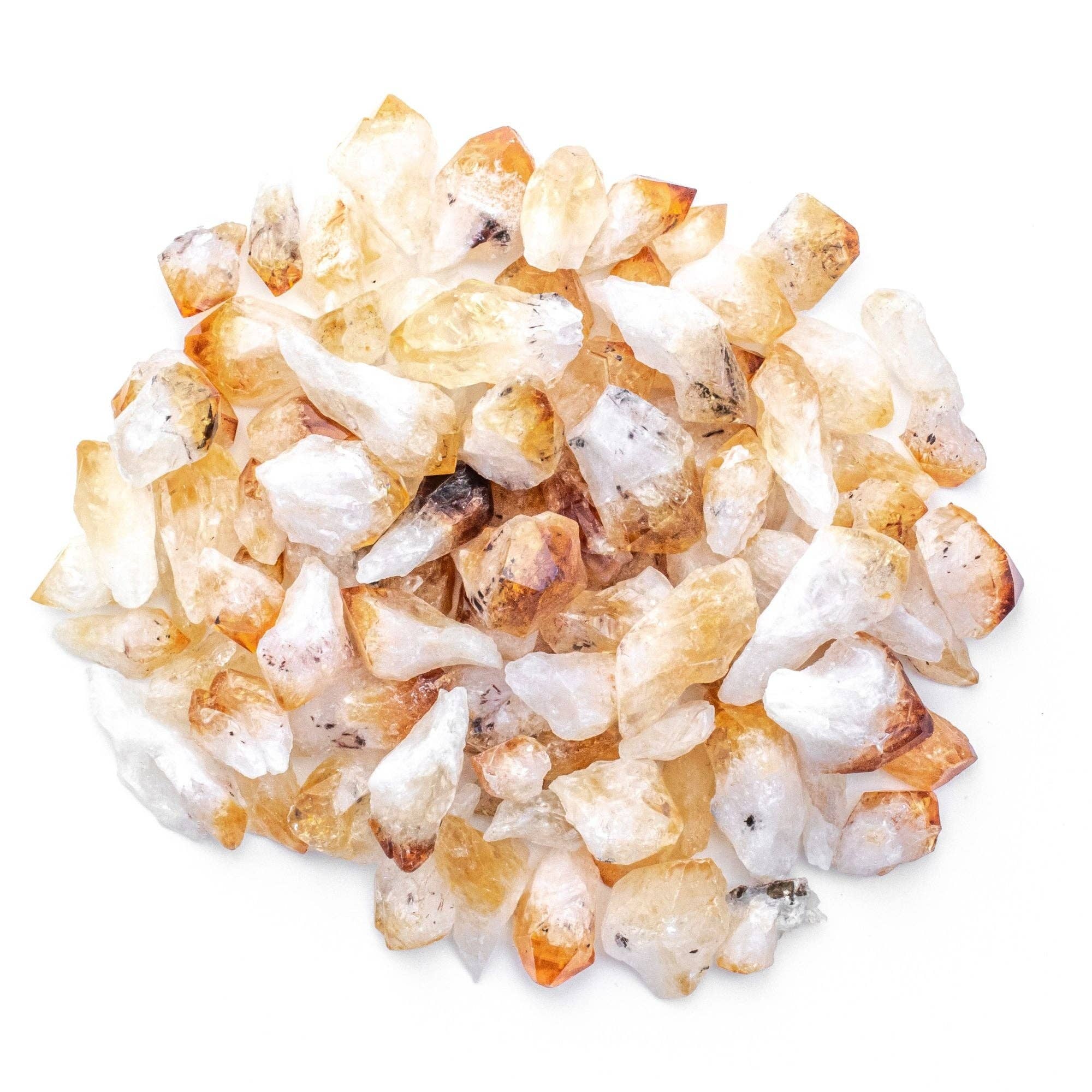 Tree of Life Gems - Wholesale Spiritual Stone/Crystal - Mixed Size Citrine Points5
