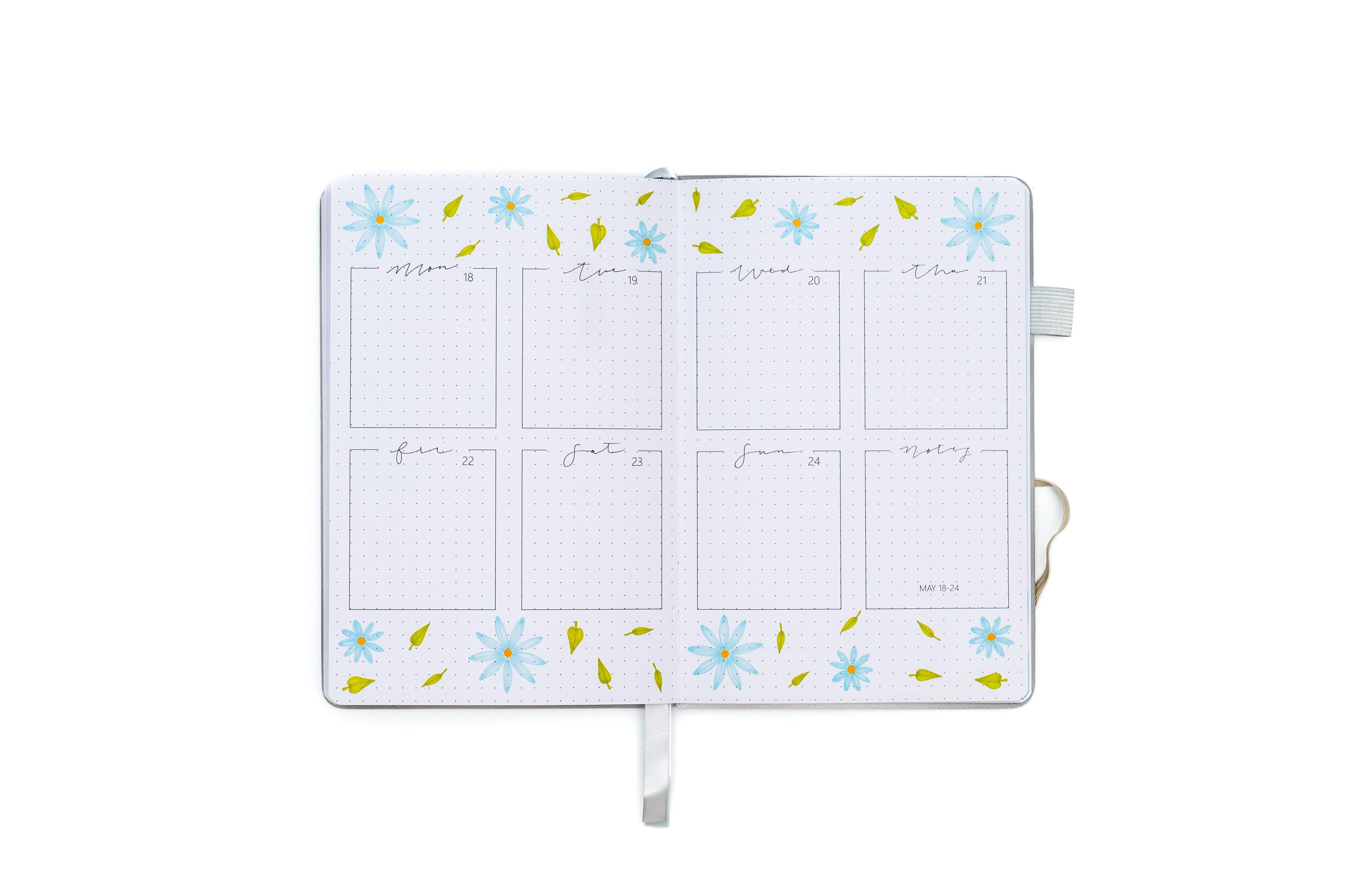 Linda Tong Planners - Wholesale Planner - 2026 Illustrated Planner Light Gray2