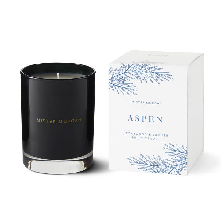Niven Morgan - Wholesale Jar/Filled Candle - Aspen: Cedarwood & Juniper Berry Candle
