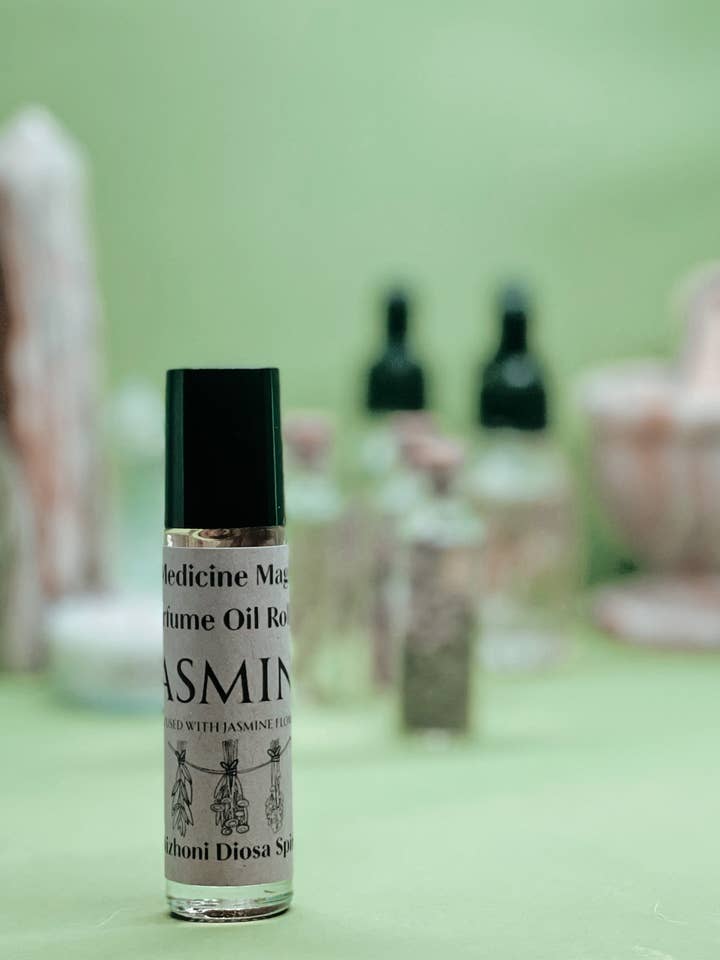 Olio Profumato al Gelsomino Roll-On per la vendita all'ingrosso da parte di Nizhoni Diosa Spirit