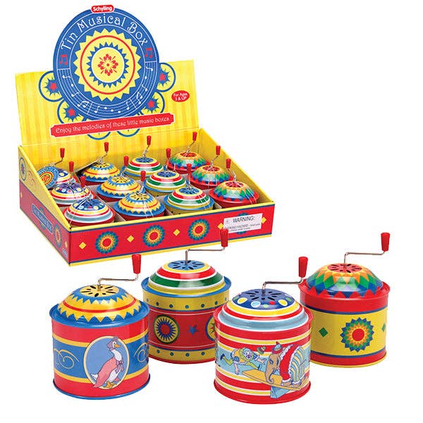 William Valentine Collection - Wholesale Music Box - Kids & Baby - Schylling - Tin Music Boxes
